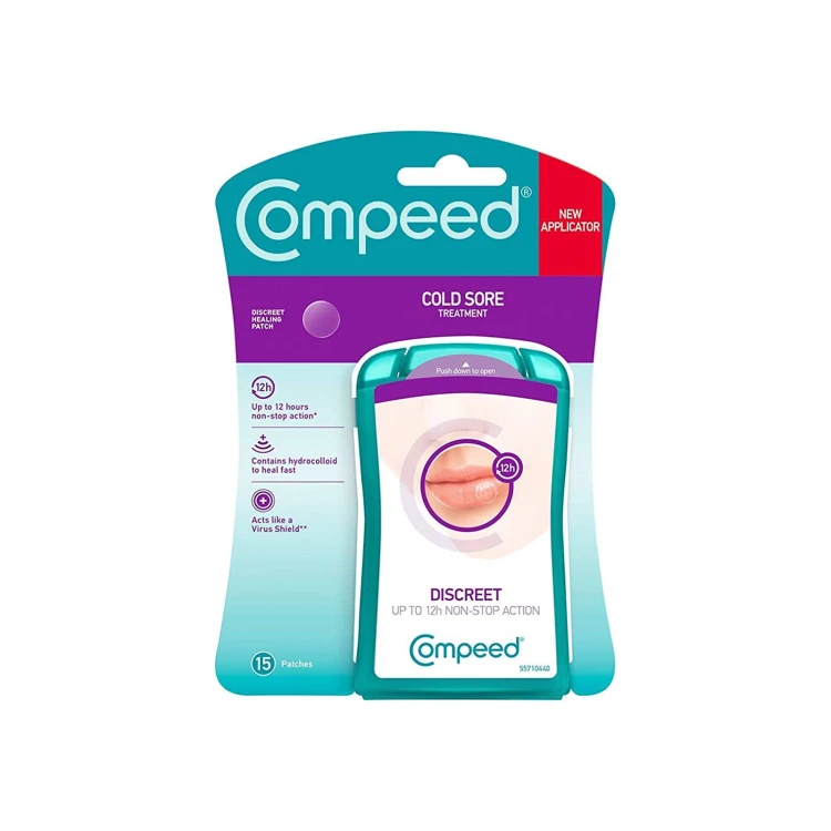 Compeed PLASTERS Cold Sore Treatment Patch 15'S