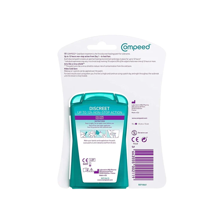 Compeed PLASTERS Cold Sore Treatment Patch 15'S