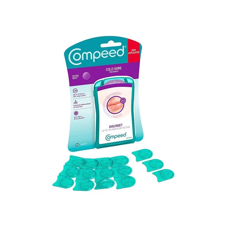 Compeed PLASTERS Cold Sore Treatment Patch 15'S