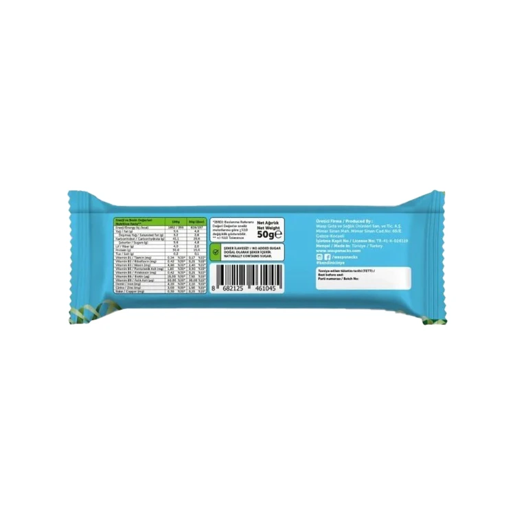 WASPCO COCONUT PROTEIN BAR 50GM