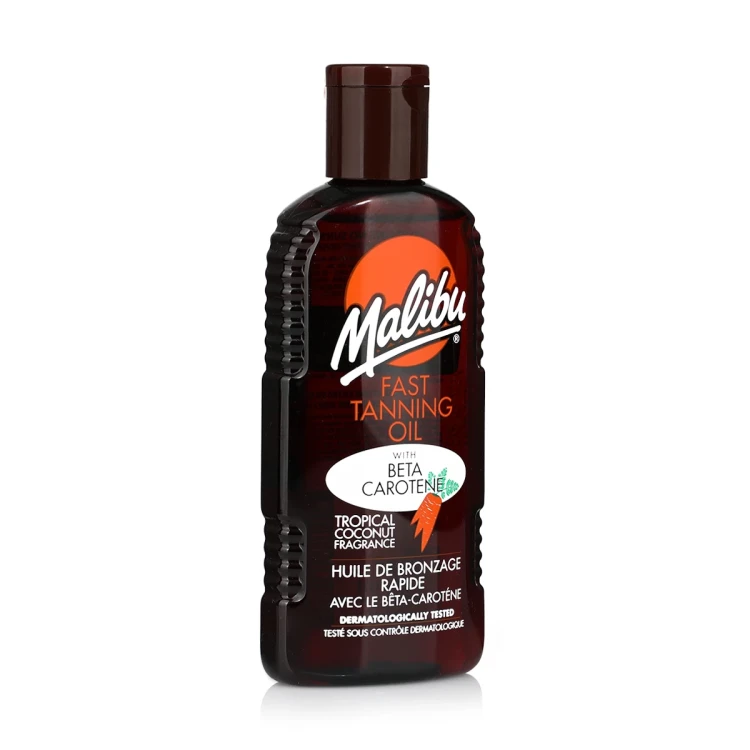 Malibu Fast Tanning Oil With Carotene 200ML