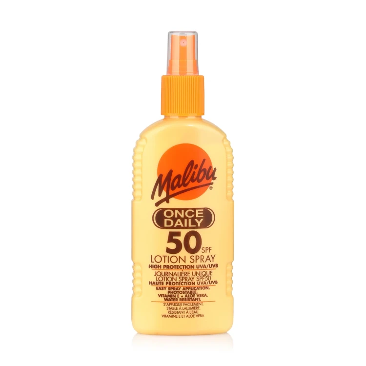 Malibu Once Dily SPF 50 Lotion Spray 200ML