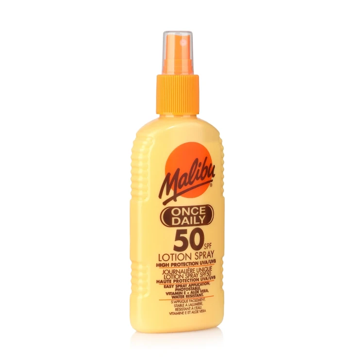 Malibu Once Dily SPF 50 Lotion Spray 200ML