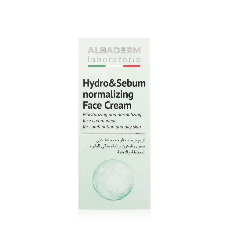 ALBADERM Hydro & Nourish Moist Face Cream ideal For Combination And Oily Skin 50ML