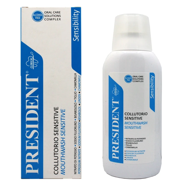 PRESIDENT SENSITIVE MOUTHWASH 250 ML