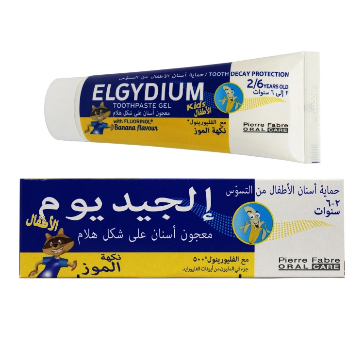 Elgydium TP GEL Kids Banana Flavour 2-6 years50ML