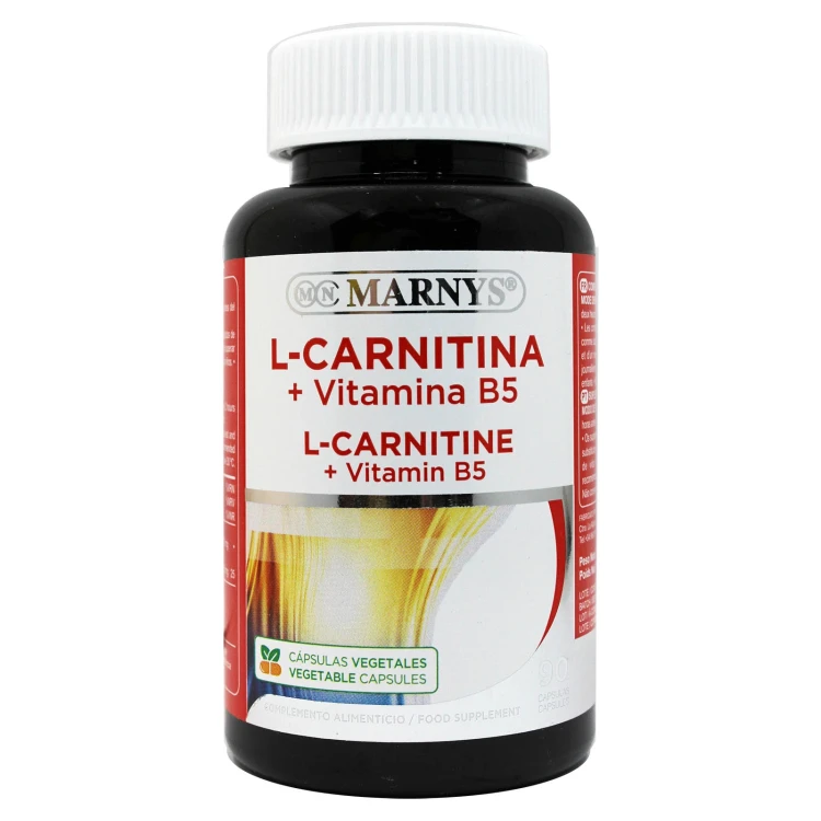 MARNYS L - Carnitina + Vitamina B5 90 Capsules