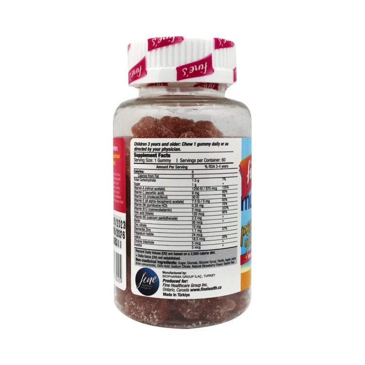 FINE'S MULTIVITAMIN 60 GUMMIES