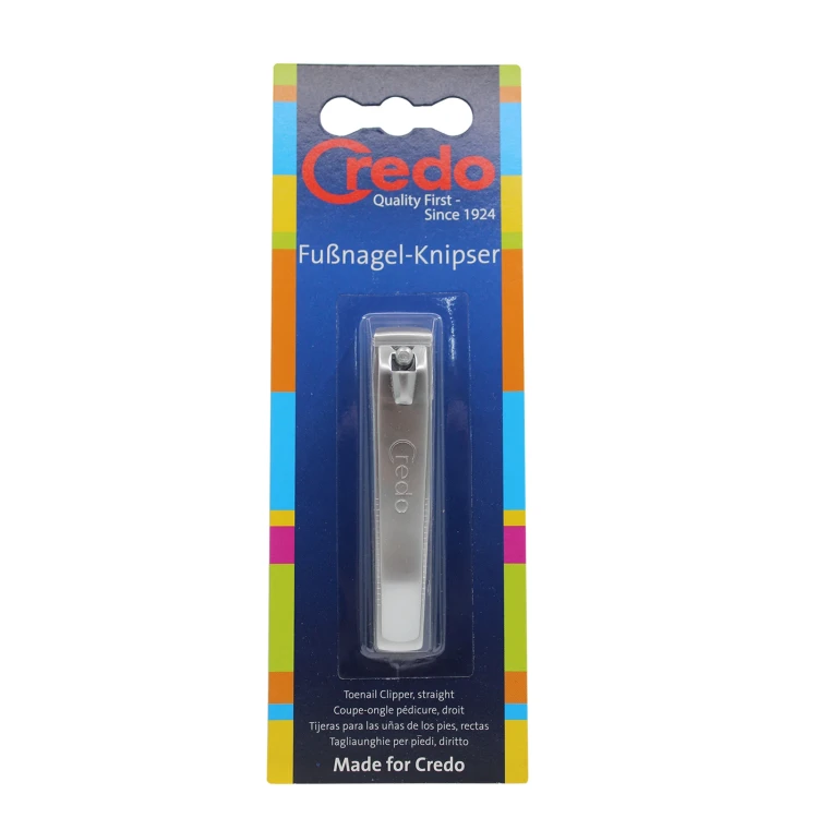 Credo Nail Clipper Straight chromium matt