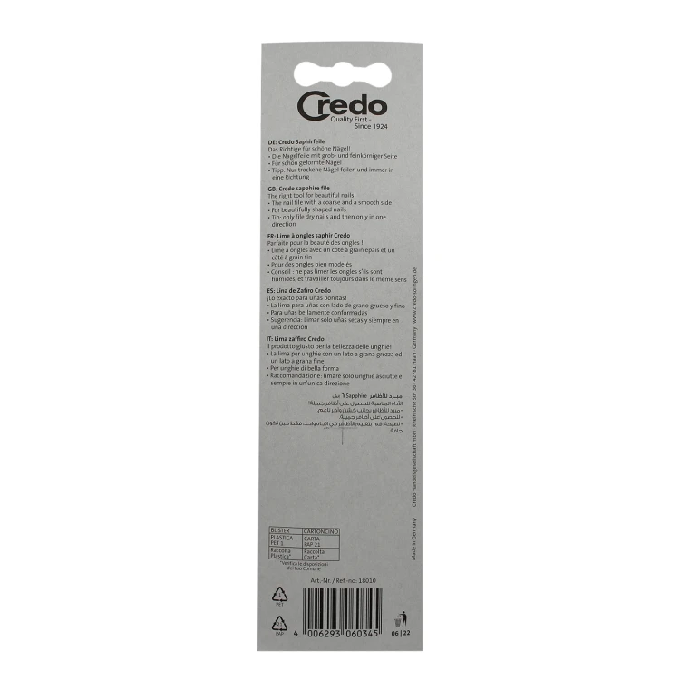 Credo Nail Sapphire File 6