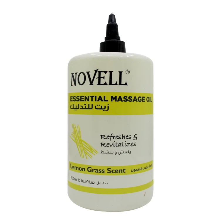 Novell Essential Massage Oil Lemon Grass 500ml