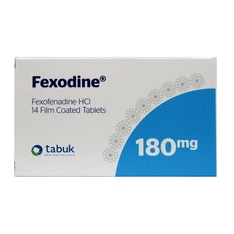 Fexodine Tablets 180Mg 14 Tabelts