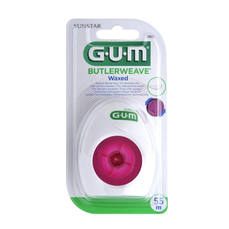 Butler Gum Butlerwave Waxed Floss 55m 1155