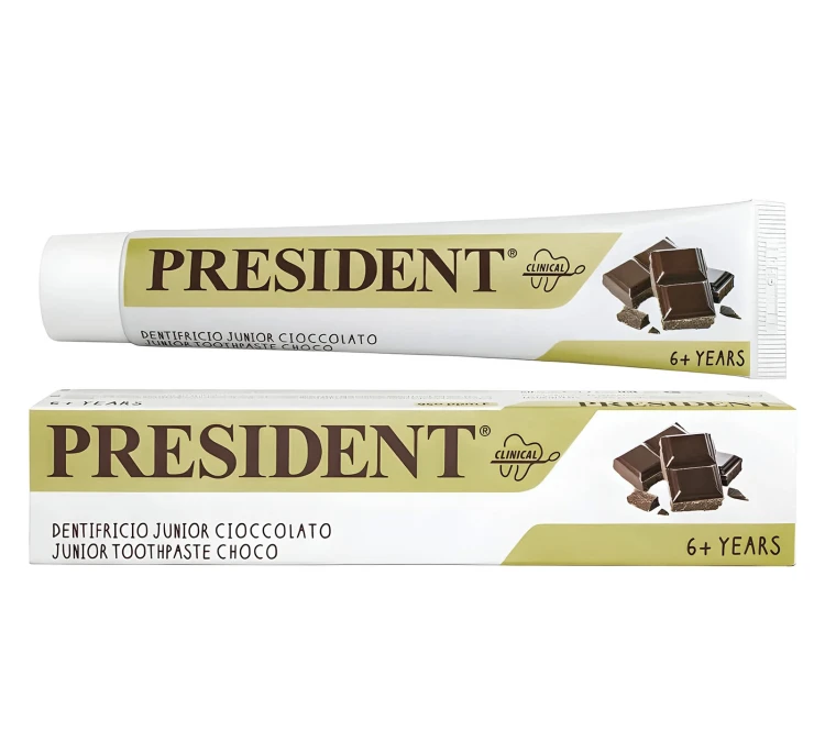 PRESIDENT JUNIOR 6+ TOOTHPASTE CHOCO 50 ML