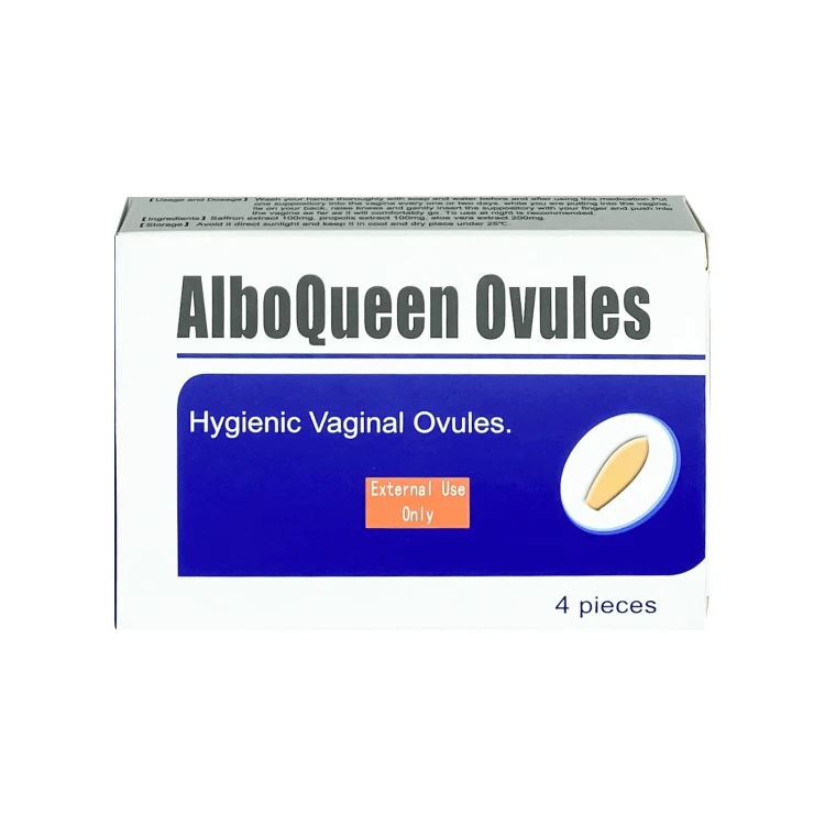 Albo Queen Vaginal Ovules 4'S