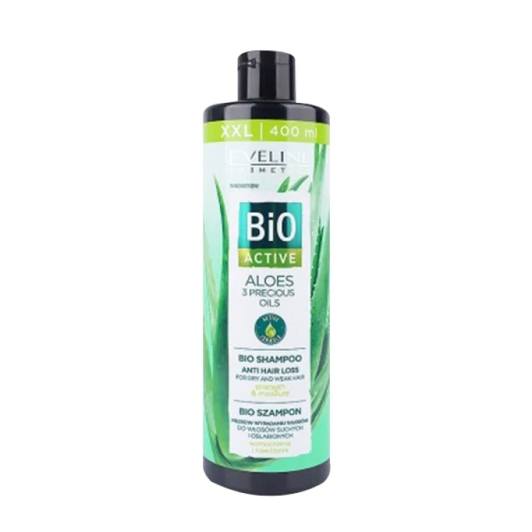 Eveline Bio Organic ALOES Anti Hair Loss Shampoo 400ml