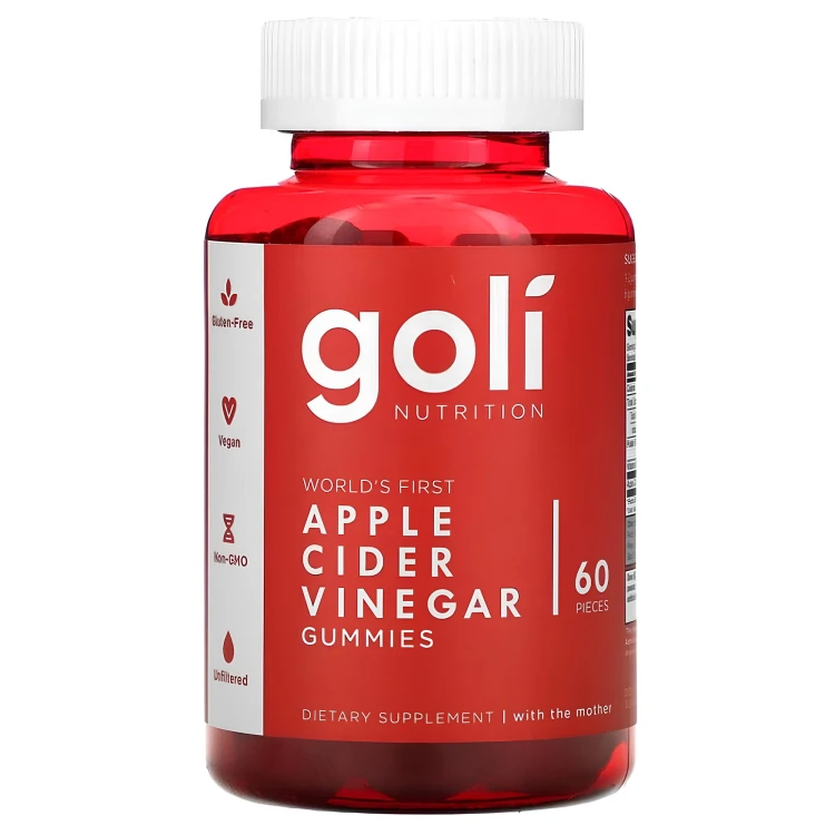 Goli Apple Cider Vinegar 60's Gummies