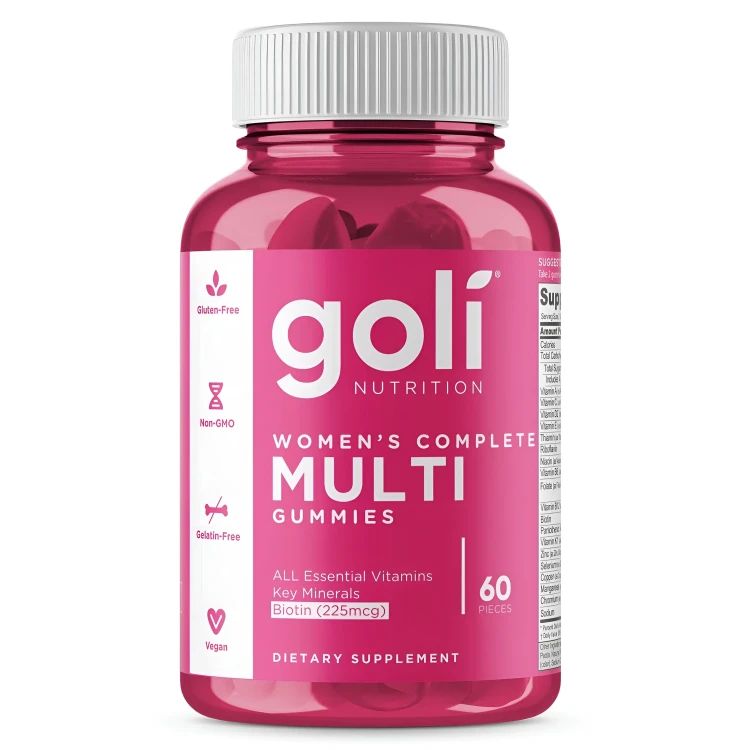 Goli Women's Complete Multi 60's Gummies