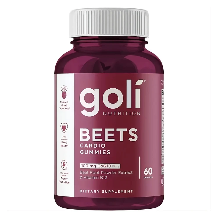 Goli Beets Cardio 60's Gummies