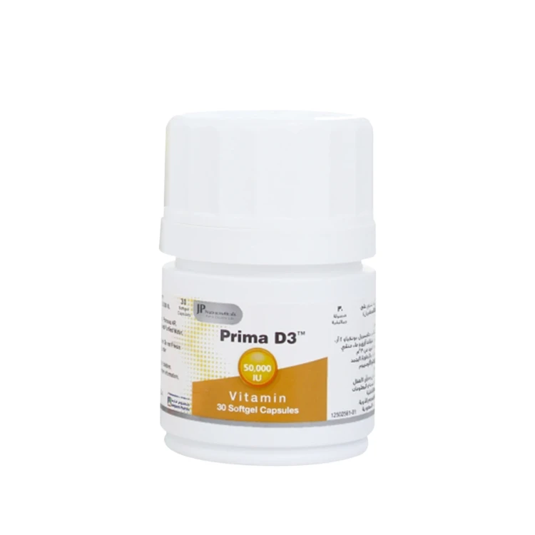 Prima Vitamin D3 50000IU Softgel 30 Caps