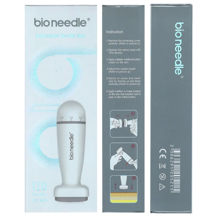 bioneedle Adjustable DERMA STAMP 120needles/2mm