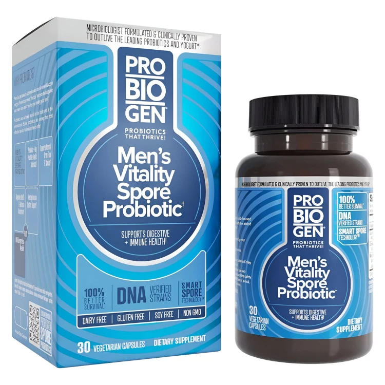 ProBioGen Men’s Vitality Spore Probiotic 30's Capsules