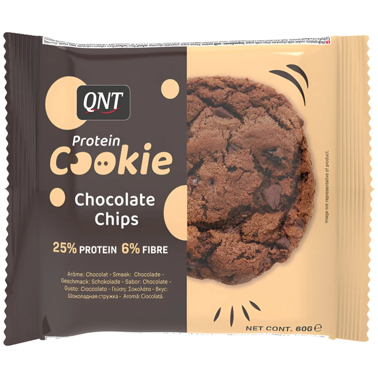 QNT Protein Cookie Chocolate Chip 60g