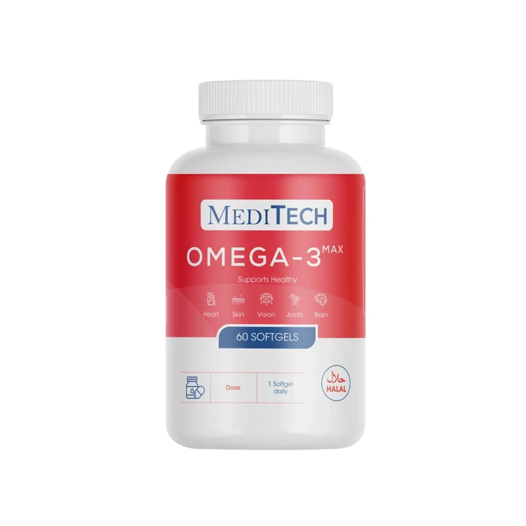 MEDITECH Omega-3 Max 60's Softgels