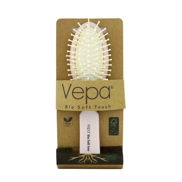 Vepa Bio Soft Touch STARCH Based Hair Brush - 501 - Pink