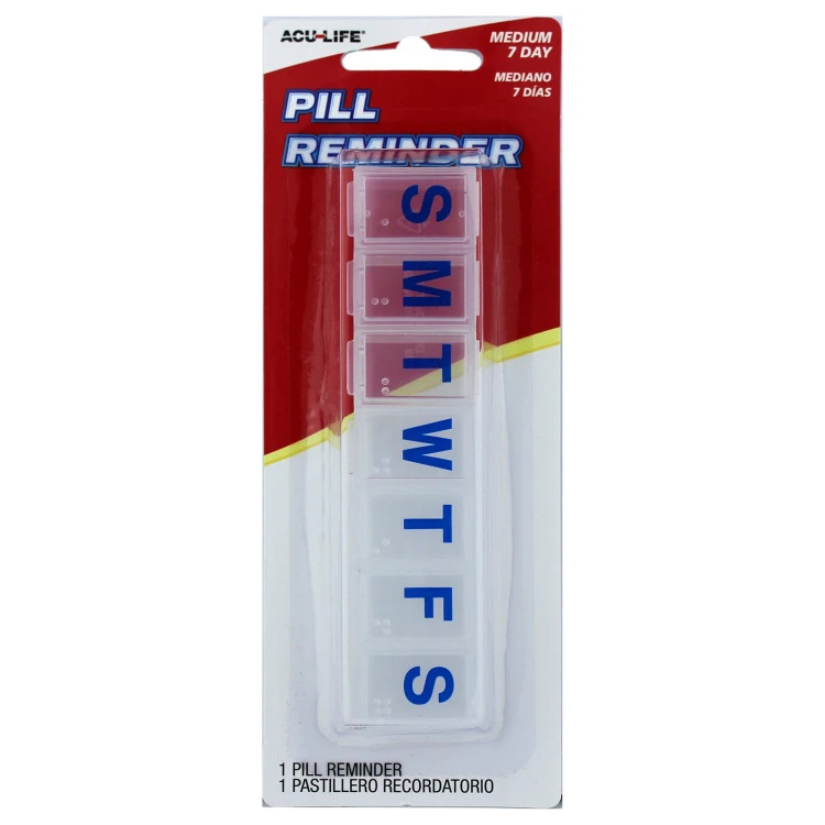 ACU-LIFE Medium 7 Day Pill Reminder #400197