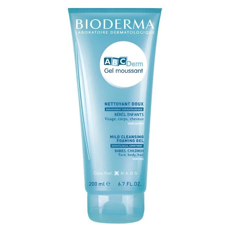 BIODERMA ABCDerm Gel moussant Mild Cleansing Foaming Gel 200ml