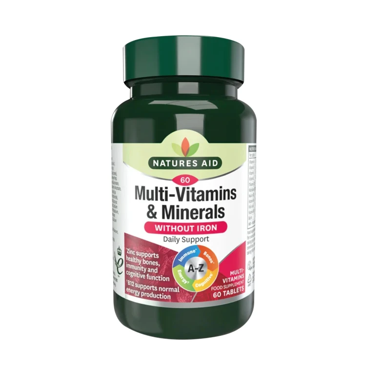 Natures Aid Multi Vitamins & Minerals 60's Tablets