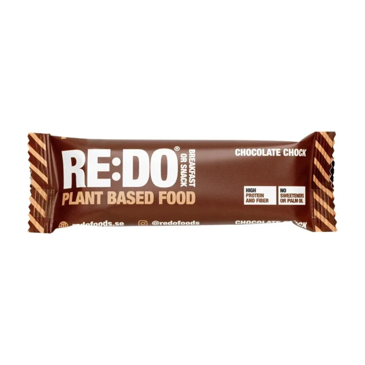 REDO Chocolate Plant Based Protein Bar 60G