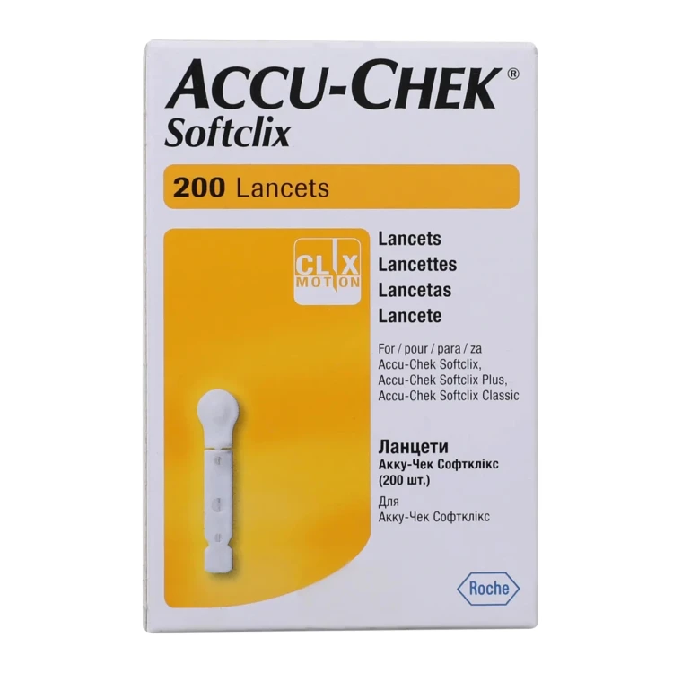 ACCU-CHEK Softclix Lancet 200's