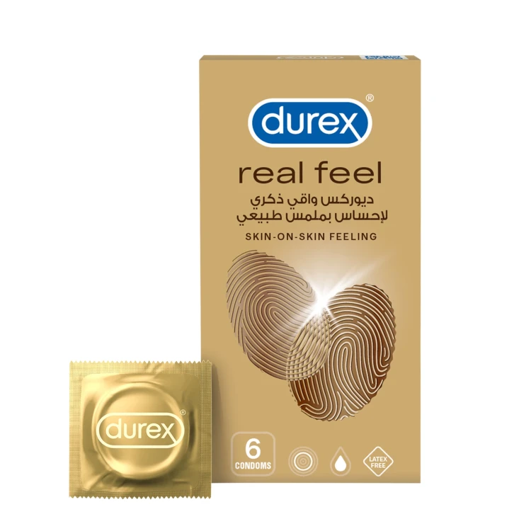 Durex REAL FEEL Condms 6'S