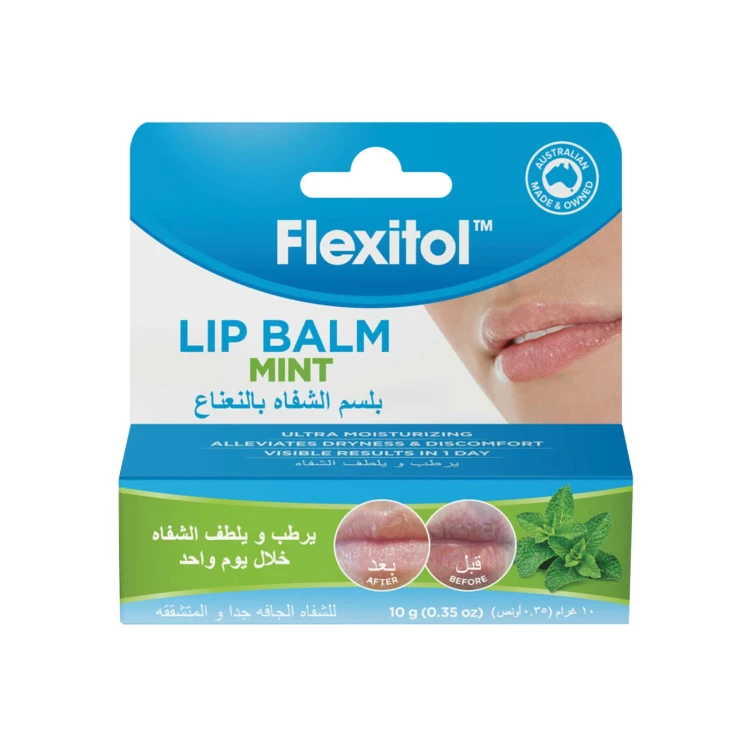 Flexitol Lip Balm MINT 10Gm