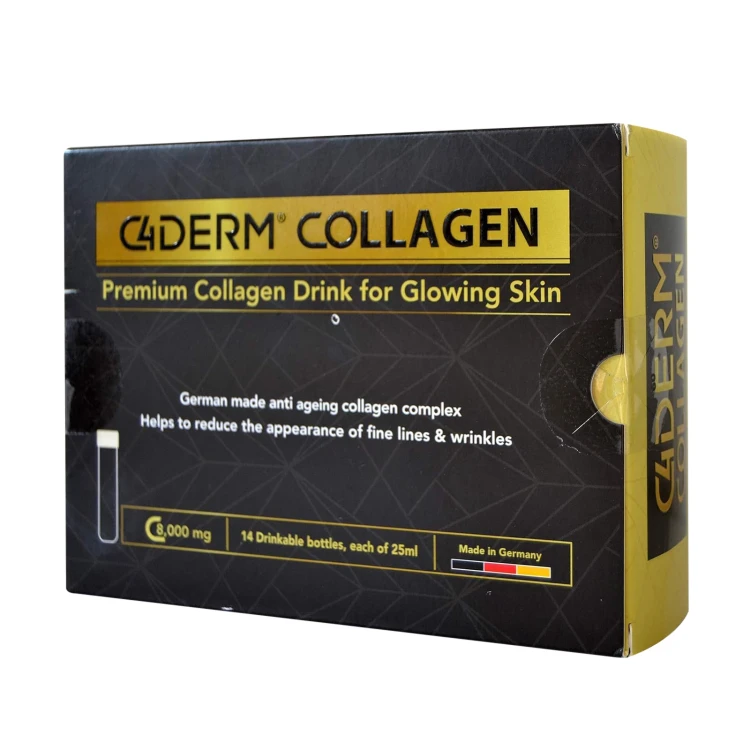 C4Derm Collagen Drink  Strawberry Flavor 14 x 25ML