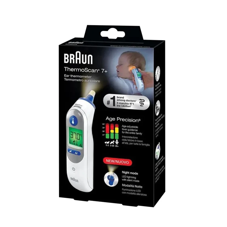 BRAUN Thermoscan 7+ Ear Thermometer IRT6525