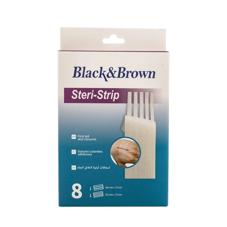 Black & Brown STERI STRIP 8