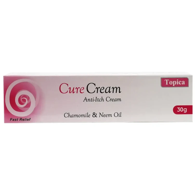 CURE CREAM Anti Itch Fast Relief 30G