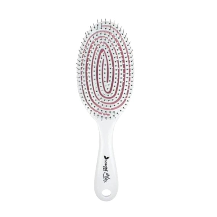 NASCITA PRO 3D OVAL HAIRBRUSH WHITE 003