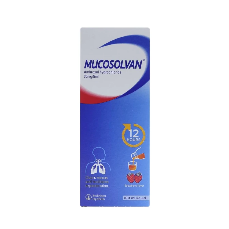 MUCOSOLVAN 30mg/5ml Syrup 100ML