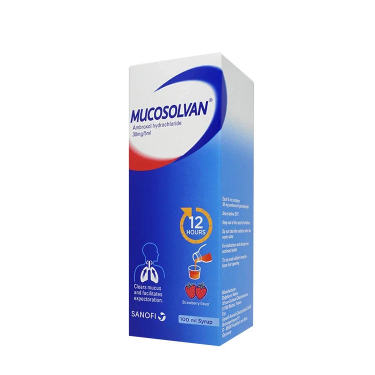 MUCOSOLVAN 30mg/5ml Syrup 100ML