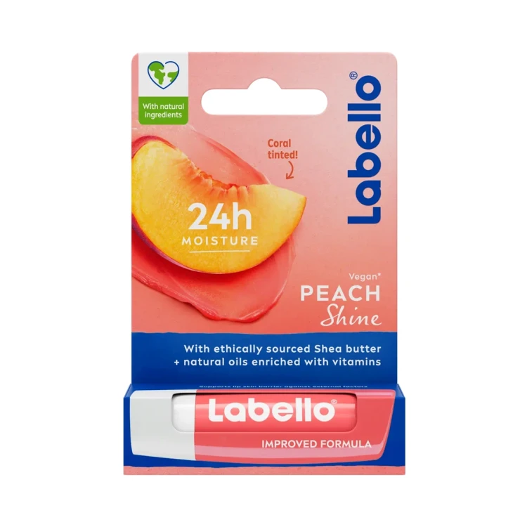 Labello LIPCARE Peach Shine 4.8g