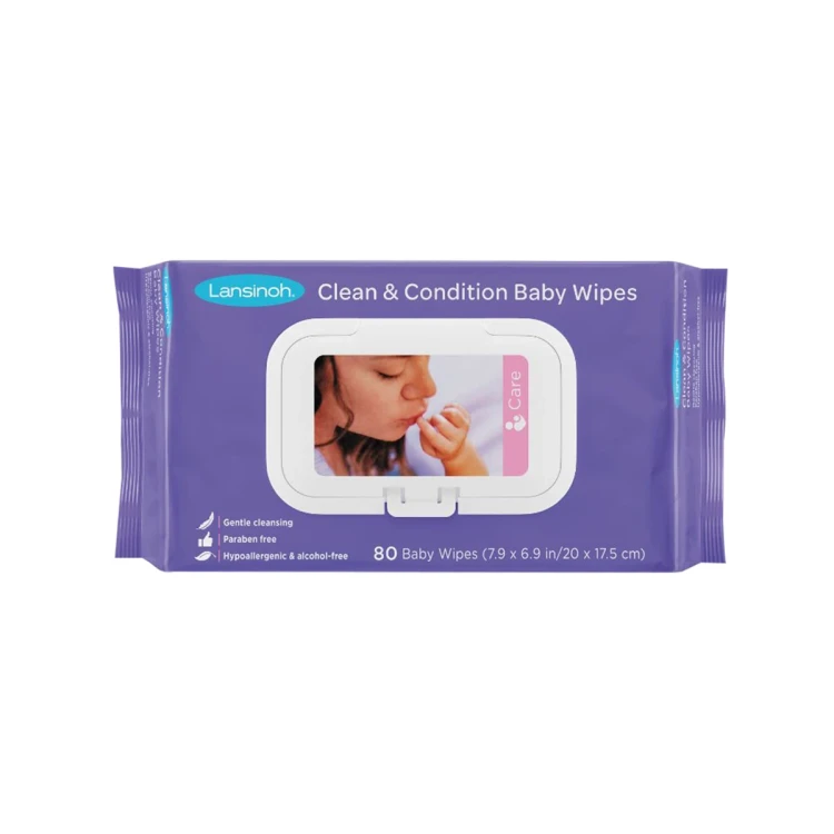 لانسينو مناديل مبللة للأطفال 80 قطعة
