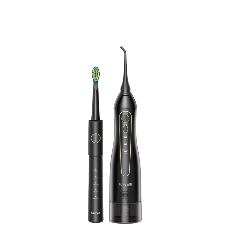 Fairywill 5020E Water Flosser & E11 Electric Toothbrush