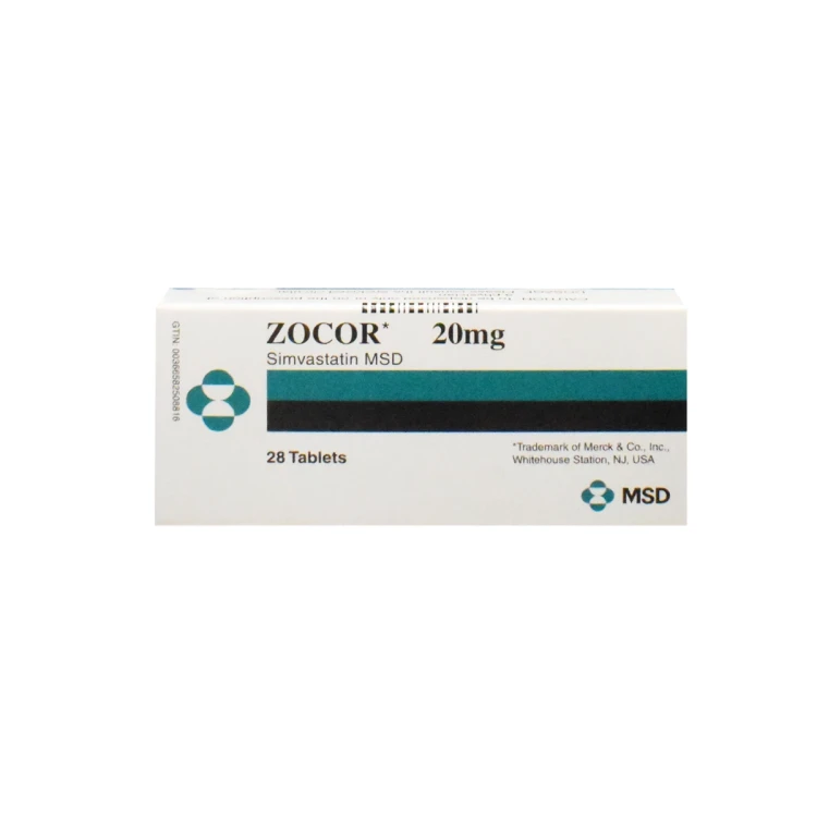 ZOCOR 20MG 28 TAB