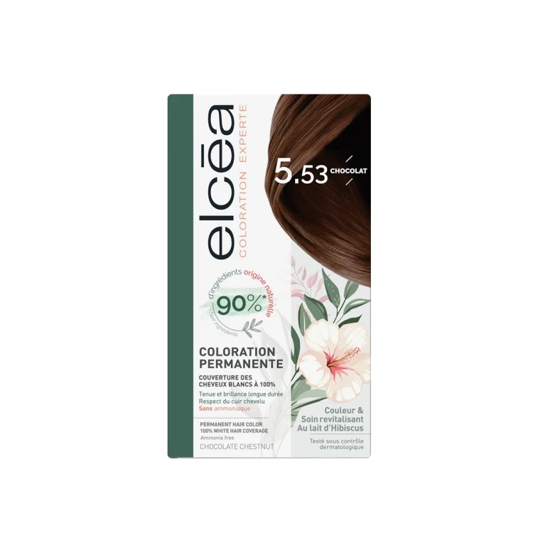 ELCEA Hair Color Coloration Permanente 5.53 Chocolat