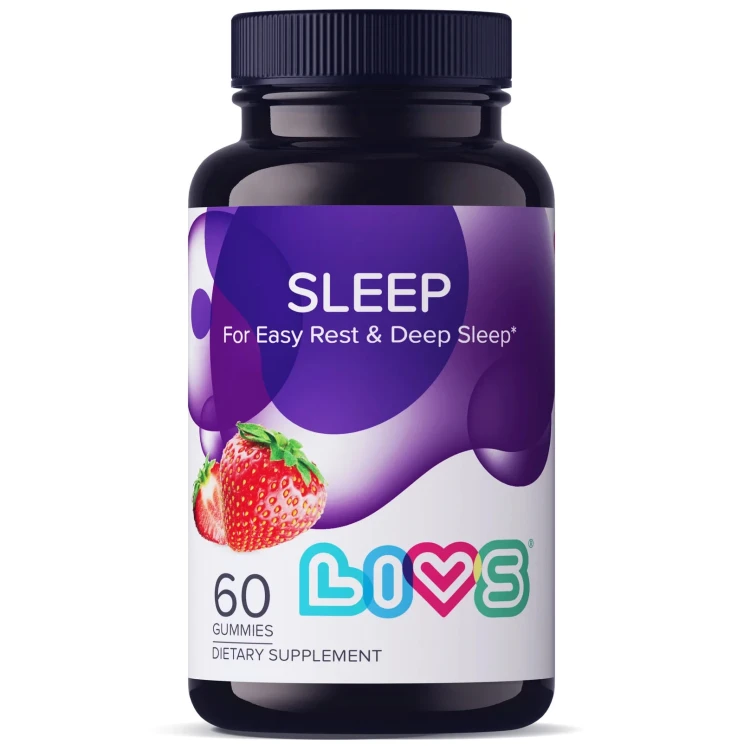 LIVS Sleep Melatonin & Magnesium 60 Gummies