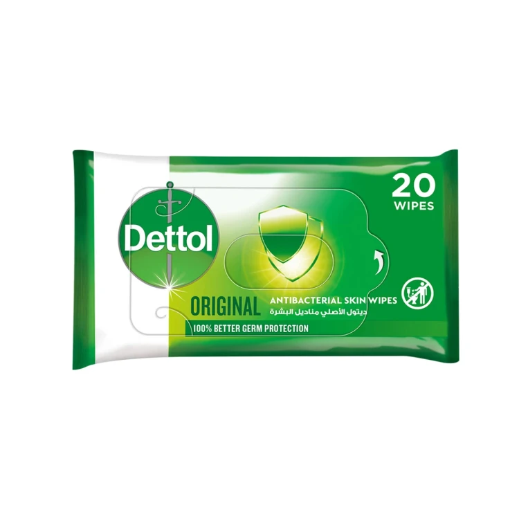 DETTOL WIPES 20PES